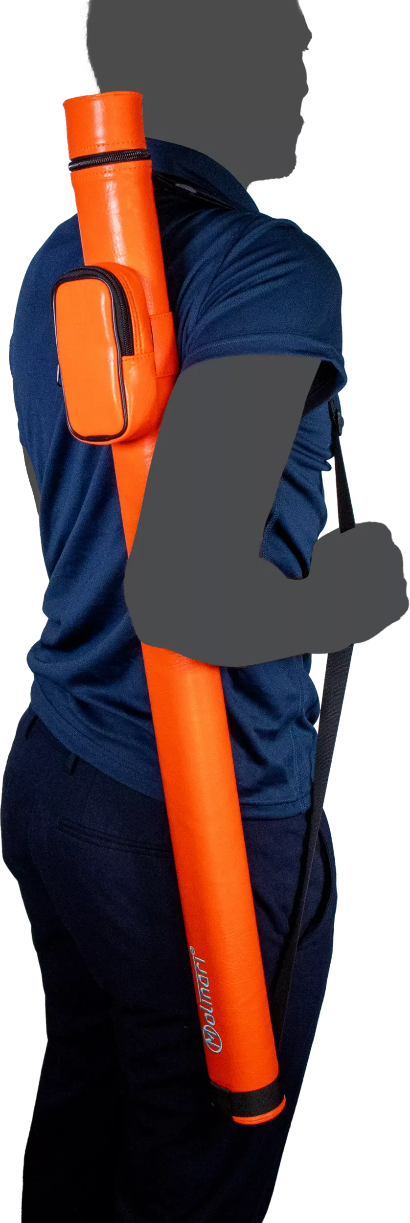 Molinari Retro Cue Tube Red-Orange worn