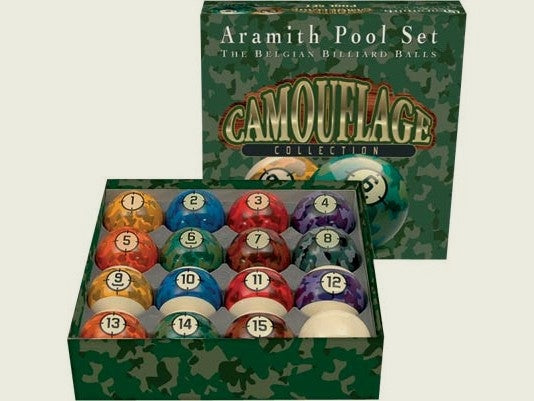 Aramith Camo Pool Ball Set