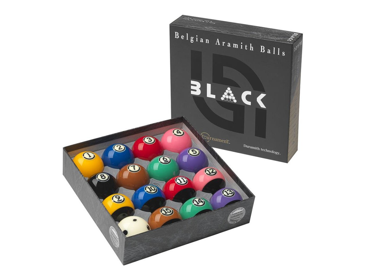 Aramith Black Ball Set