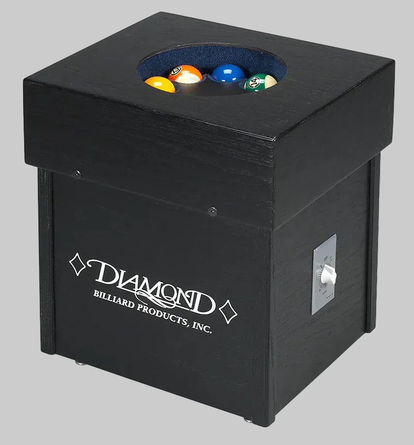 Diamond 8-Ball Polisher — Spiral Platter Ball Cleaning Machine