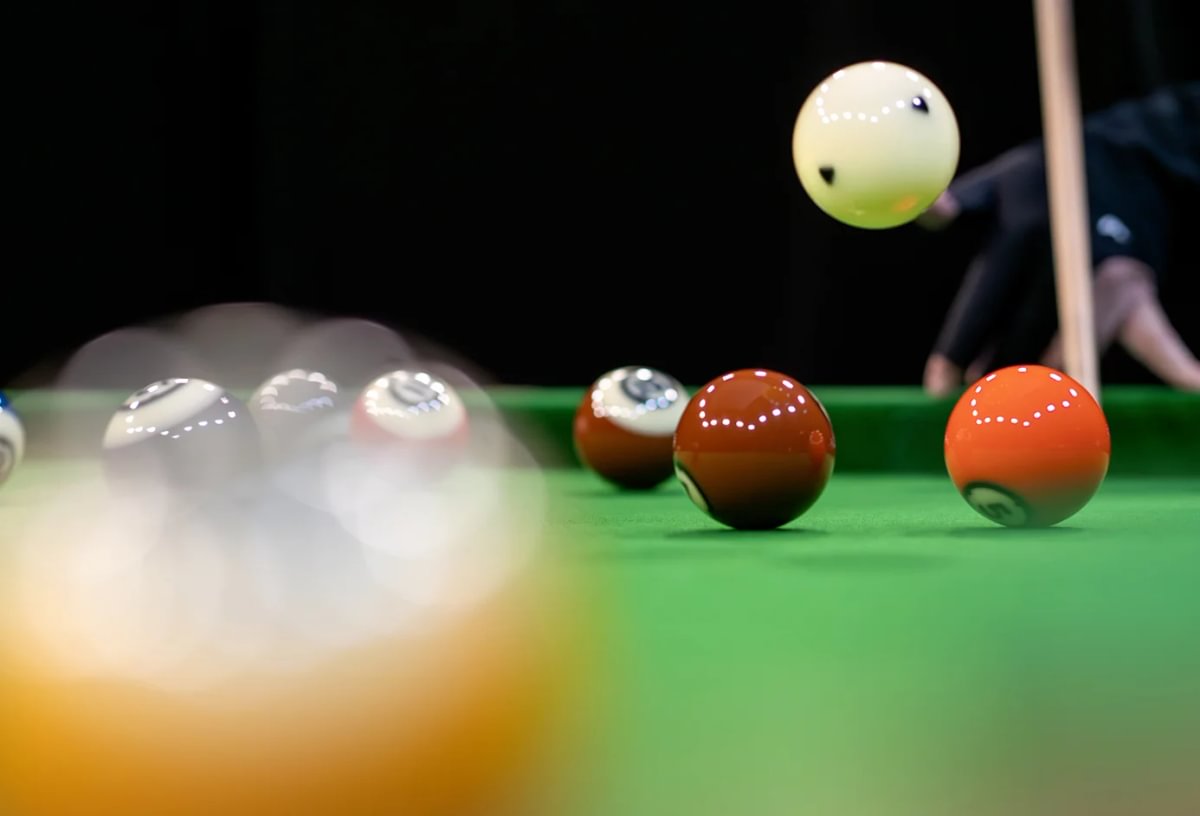 Cue-Ball Rhodium detail
