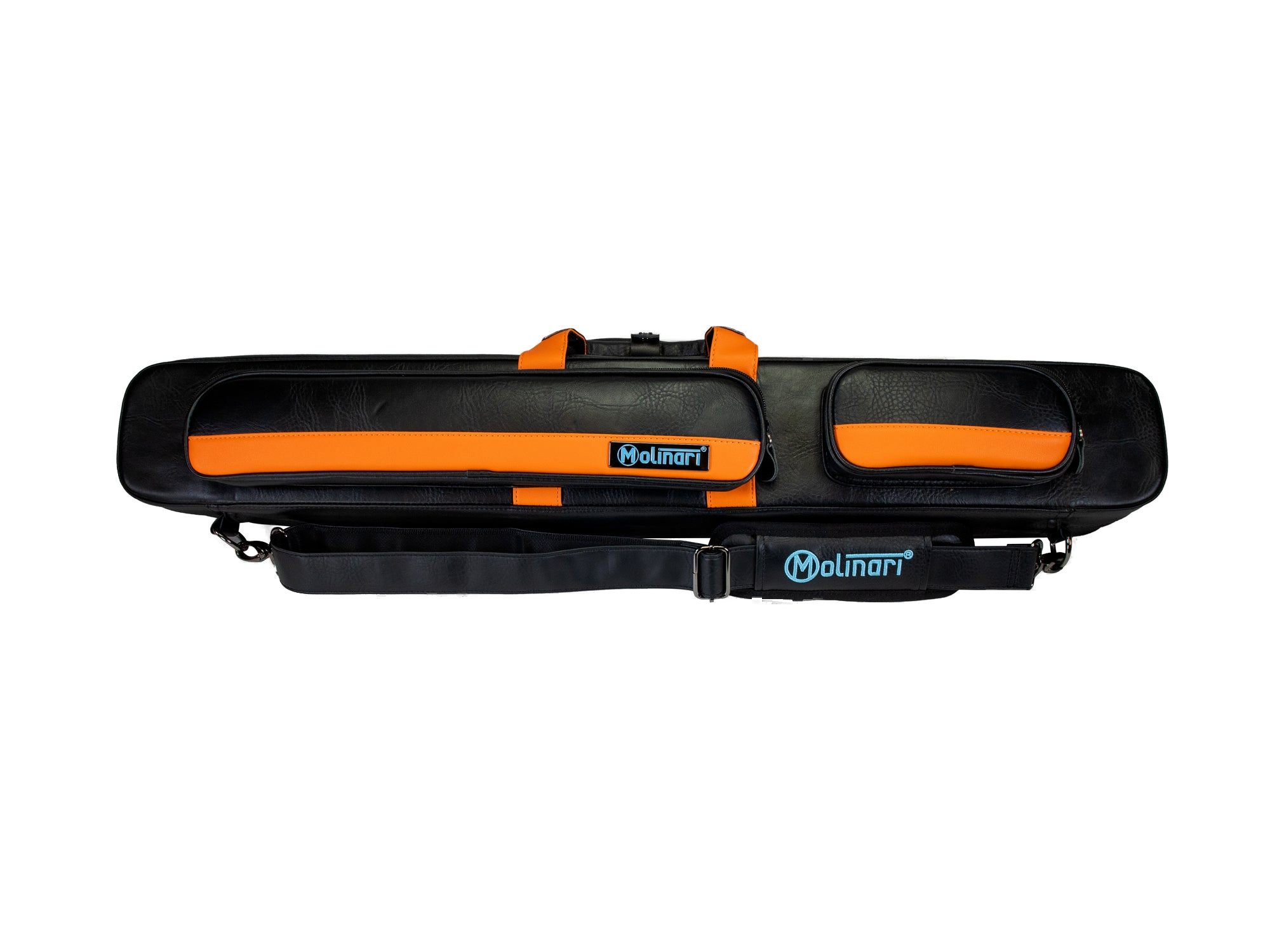 Molinari Retro Cue Bag 2B/4S Black/Orange