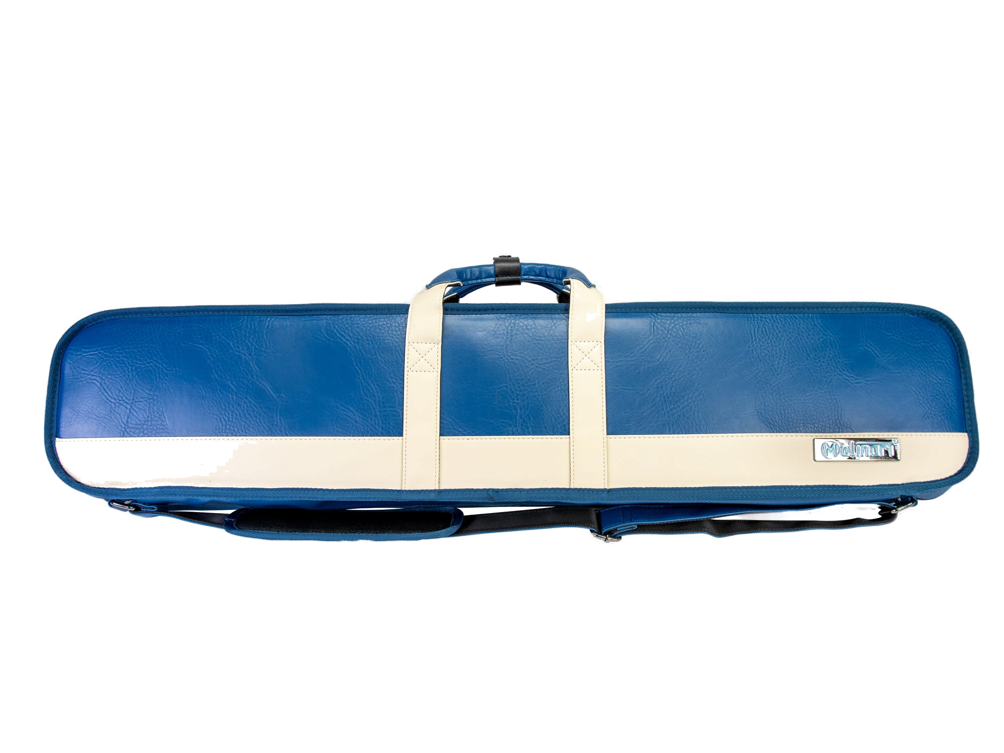Molinari Retro Cue Bag 3B/6S Blue/Beige