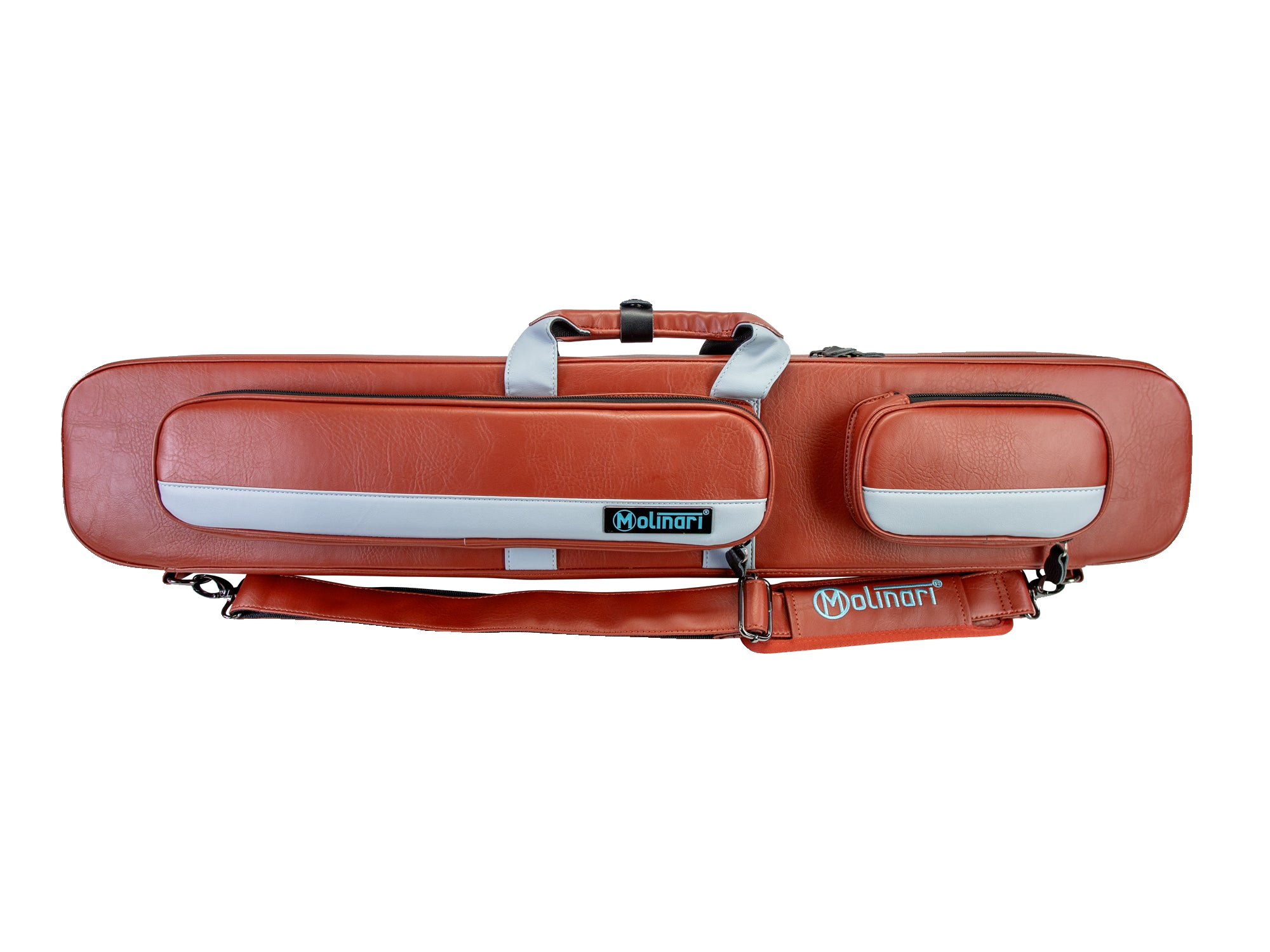 Molinari Retro Flat Bag 3B/6S Red Orange/Light Pink